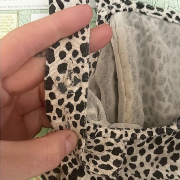 ✨American Eagle Leopard Print Cotton Dress✨ - Picture 5 of 7